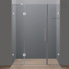 Frameless hinge shower cabin shower door screen /custom hinged smart bathroom door
