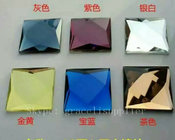 different color clear small size beveled cut glass for decorative wall mirror