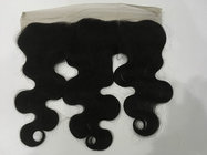 14 inch body wave virgin remy cuticle brazilian unprocessed natural lace frontal base size 13 by 4 inch