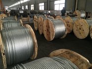 Multifunctional Galvanized Steel Wire Strand , 3 /8 "Galvanized Aircraft Cable For Messenger