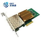 F904T Intel I350 ethernet controller PCIe Gigabit Quad Port RJ45 Optical Network Card