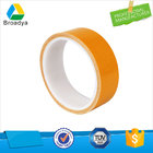 double sided tape die cut circle, silicone adhesive tape with yellow paper
