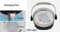 Outdoor camping solar rechargeable emergency lamp silicon water cup LED light  YJ104