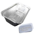 Foil Pans for Cooking, Baking, Storage, Aluminum Pans with Lids（600 ML), Aluminum Disposable Pans for Parties, BBQ