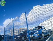 Galvanized and PVC Coated Welded Wire Mesh Fence Nylofor 3D Security Fence