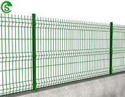 6ft/7ft 50*200mm Powder coated 3D welded wire mesh fence for garden