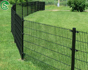 Guangzhou wholesale Nylofor 2D fence panels design green black farm guard field fencing