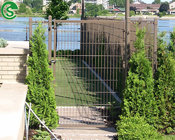 high quality 4ft galvanzied wire mesh vertical corten metal fencing