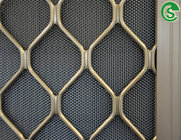 Beige 7mm thickness 60 x 60 opening aluminum alloy amplimesh for sale