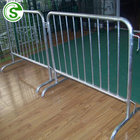 Metal round tube temporary fence panels galvanized remove road crowd control barricade for sale