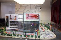 China real estate developer 3d architectural model with lift and up , architectural model