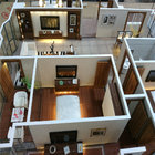 Interior home house 3d model maker , architectural unit model factory