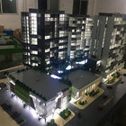 New product physical scale model with 50% internal warm lighting