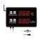 WiFi STR823W LED large display temperature humdity logger 30 meters visual distance supplier
