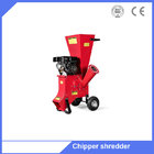 Tree branches crusher chipping machine with gasoline engine
