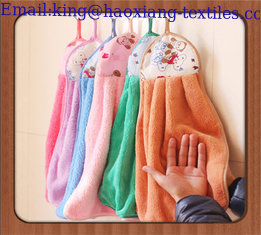 China Multi-function Soft Cleaning Microfiber Towel, multi-color absorbent hand kitchen towel supplier