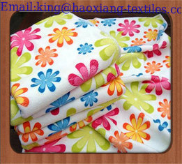 China 100% cotton velour pigment printed kitchen towel tea towel supplier