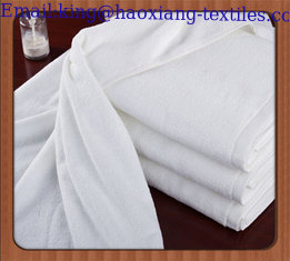 China 250g 100% Cotton 16S single loop Hotel White Hand Towels Used In Gym supplier