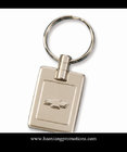 custom logo metal keychain, engraved metal keycharm, die cut metal keyring