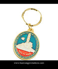 Cheap & Hot Selling Promotion Metal Keyring With Custom Logo for souvenir
