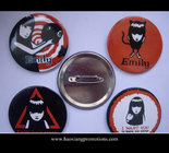 hot sale lovely gif tsmall tin button badge, tin button badge