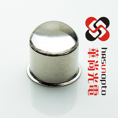 China TO46 D4.8xH3.5 D4.65mmxH6.9mm high-angle LED ball lens caps, class to metal sealing, High Refractive Index Ball Lens Cap supplier
