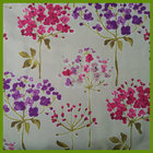 Colorful flower design printed tablecloth made of 100% polyester table decration cloth