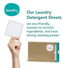 Eco-friendly Fresh Linen Laundry detergent Sheets 60 loads - Laundry Strips Manufacturer ,Free & Clean