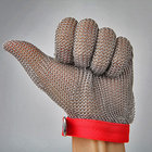 Stainless Steel Wire Ring Mesh Cut Resistant Chain mail Safety Gloves with Lowest price and