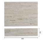 Yellow Wooden-vein Water-flow Culture Stone  Wall Cladding Export By Factory Directly To Europen Market
