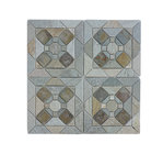 Yellow Wooden-vein Mosaic For Bathroom Floor Stone Sell With Cheaper Price Export By Factory Direly