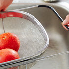 2019 hot sale Colander collapsible Over The Sink stainless steel Vegetable/Fruit Strainer