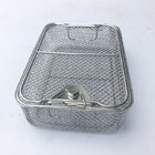 Stainless steel Wire Mesh  Medical Instrument Sterilization Trays basket With Good Quality And Competieve Price