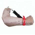 Arm Safe Cut Resistant Arm Sleeves 304L Stainless Steel Metal Mesh Wire Mesh Sleeve 5 Level Protection For Butcher Work