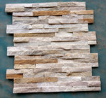 Beige Natural Slate Culture Stone Veneer&Culture Stone Wall Panels Z Shape Size 60x150mm For Wall Decorations By Factory