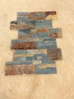 Natural Wall Panel Slate Stackstone Multicolor 10X36X0.8-1.3 Cm Export From Factory