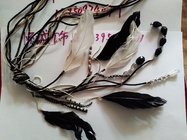 Bohemia series of short feather sweater Necklace