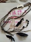Bohemia series of short feather sweater Necklace