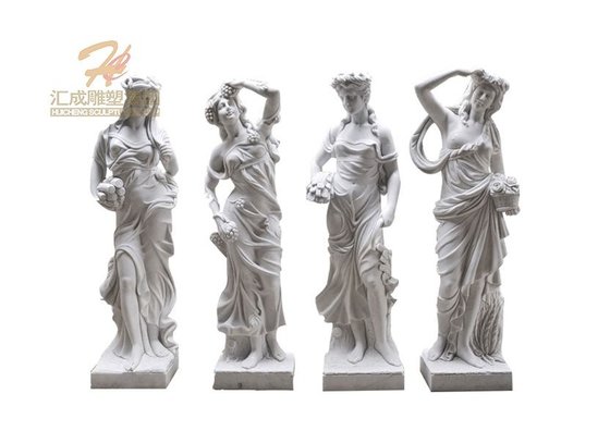 China Hand Carve Four Season Lady Goddess Garden Statue Sculpture supplier