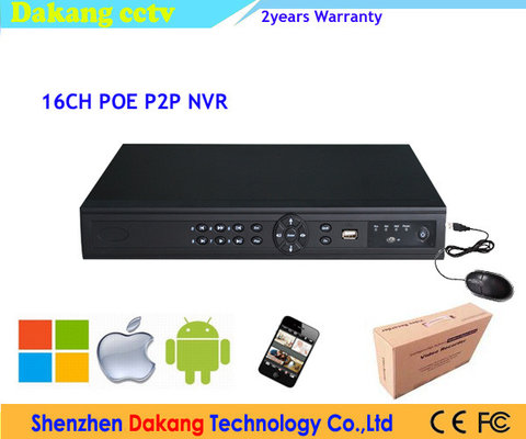 China Smart Network Digital Video Recorder Cloud Strorage VGA HDMI NVR supplier