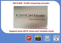 H.265 / 264 HDMI HD Video Encoder Three Streaming Output And Cloud Push for sale