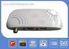 China MINI H.264 MPEG4 Digital Satellite Receiver HD / Television Receiver Box distributor