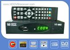 Best HD MPEG4 1080P DVB T2 Terrestrial Receiver With Mstar T701 And MXL608 Chipset for sale