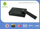 China Amlogic S805 DVB Combo Receiver WiFi , 3G , XBMC /  Android Smart IPTV Box distributor