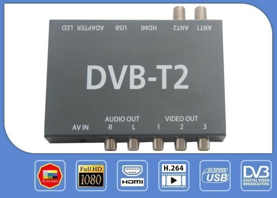 China 200km / h Car DVB T2 Terrestrial Receiver With DIBCOM RF Modulatoron sales