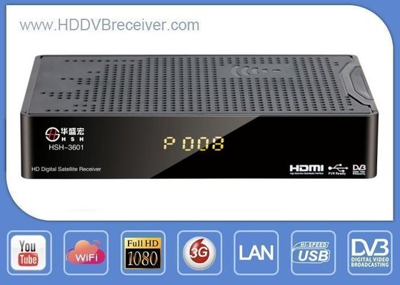 China GShare Server SD HD MPEG-2 Satellite Receiver HDMI DVI HDCP / DVB-S2 Decoderon sales