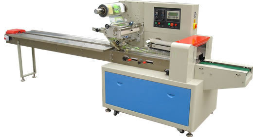 China Automatic Food Pillow Packaging Machine PLC control  high speed,good quality supplier