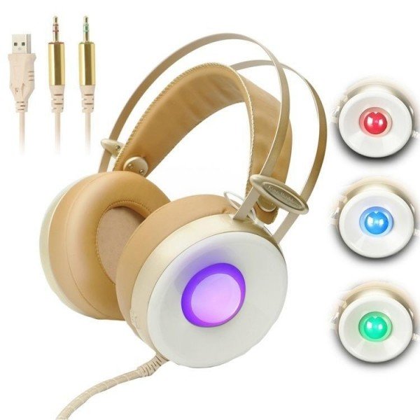 M170 Professional 3.5mm PC Stereo Gaming Headset With Breathing LED Lights For PS4 MK2886 supplier