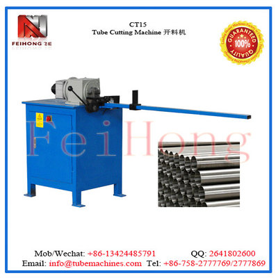 China pipe cutting machine for heaters supplier