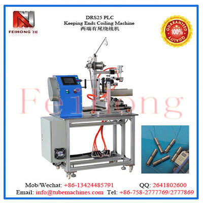 China resistance wire coil machine with plc control for heaters supplier